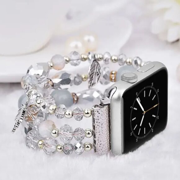 Beaded Apple Watch Bracelet - Picture 3 of 4